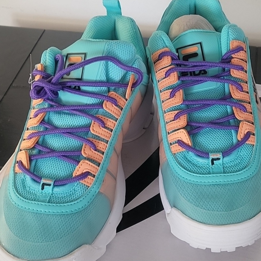 Filla Disruptor II Monomesh Platform Sneakers size 9.5 Brand New no box - Picture 11 of 13
